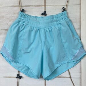 Lululemon light blue size 0 - 2.5 hotty hot low rise